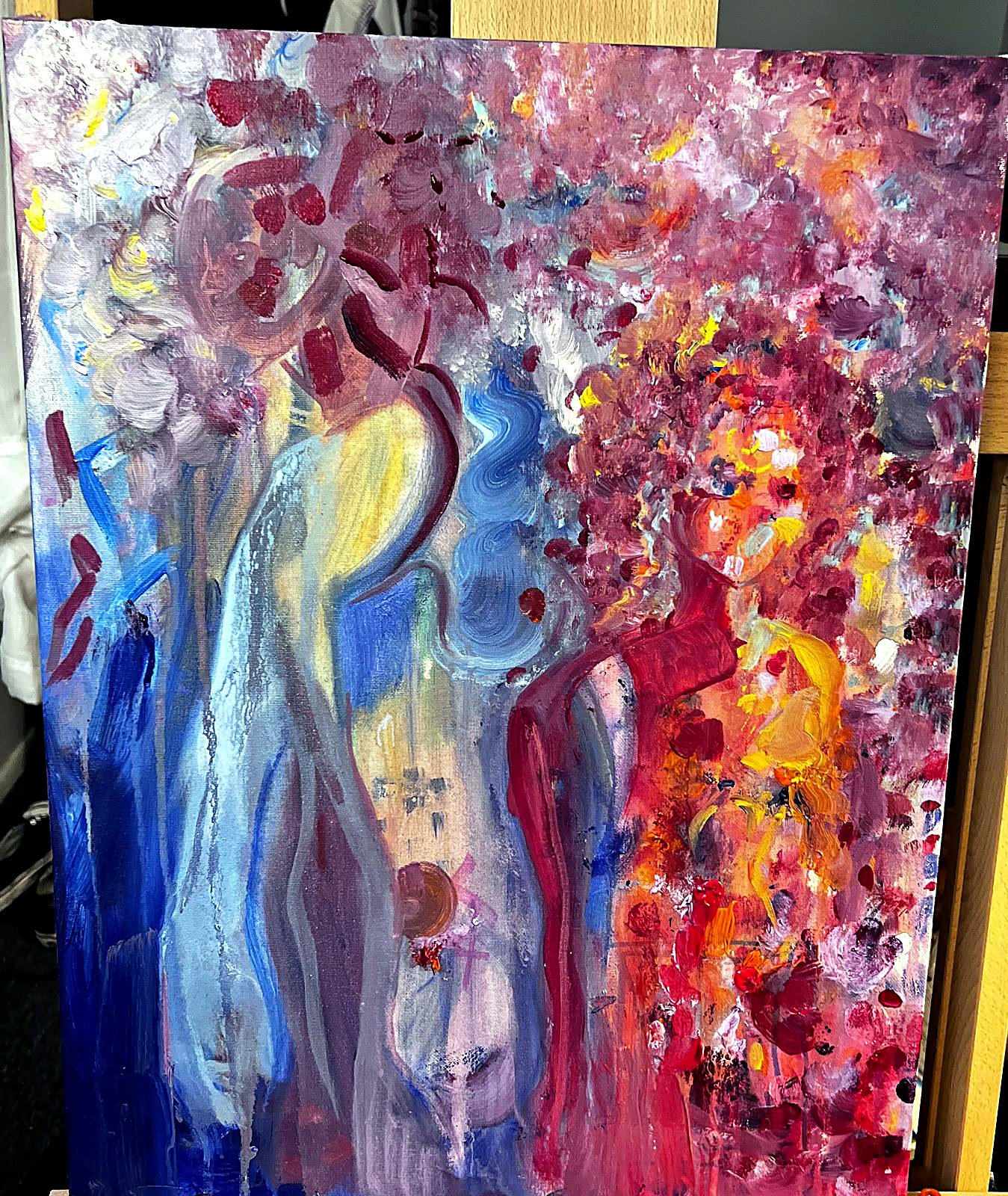 Bloodstone, painting by Dylan Blanchard