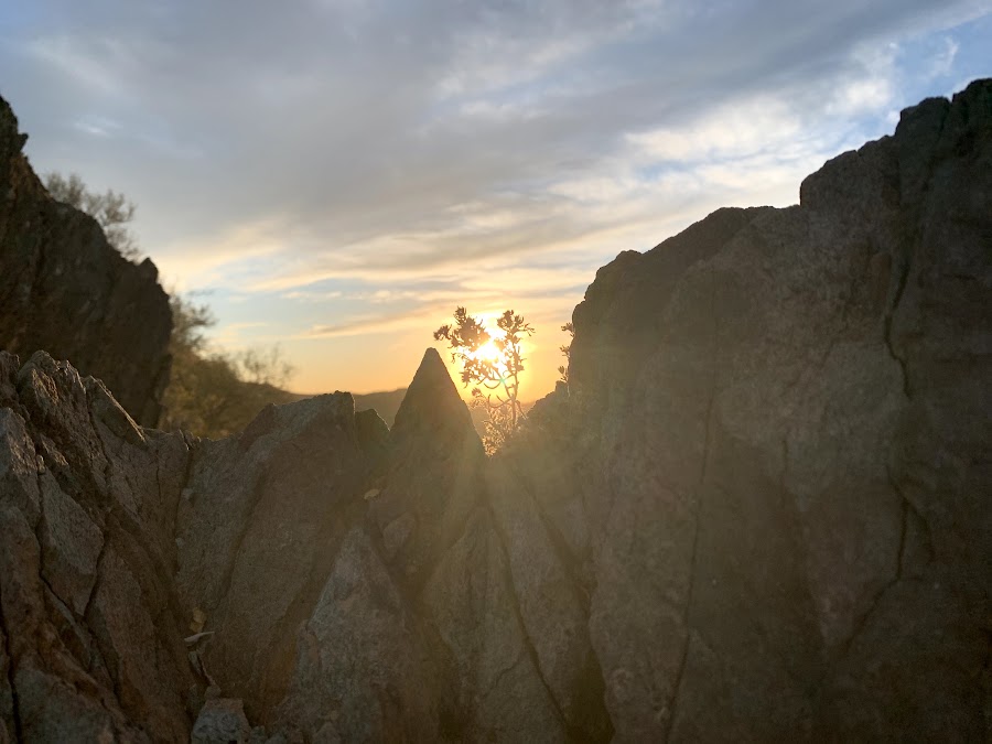 Desert sunset sky, from Gregory Milligan's Outside photo journal
